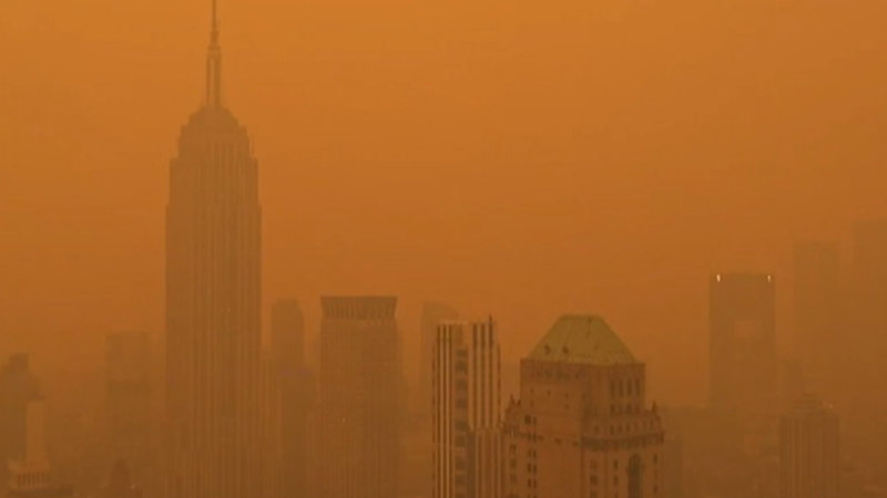 New York, dünyanın en kötü hava kalitesini kaydetti