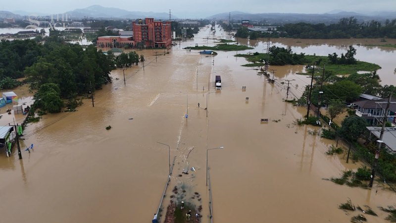 Floods in southern Thailand
