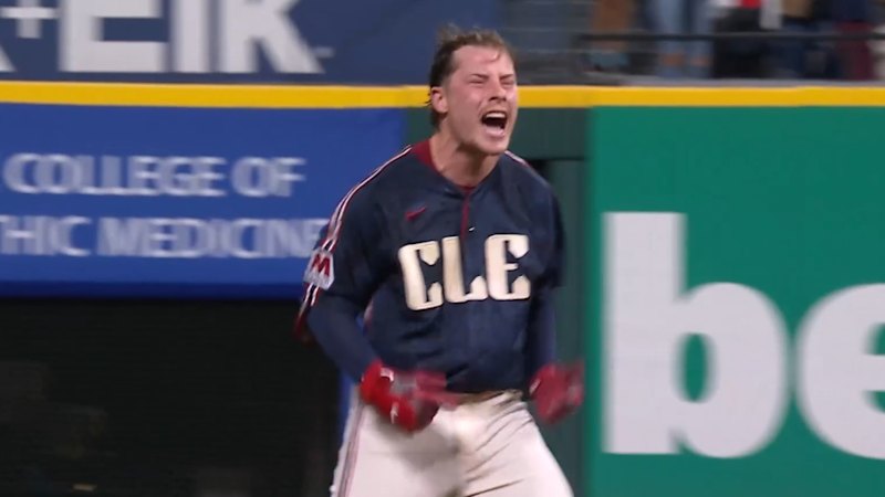 Travis Bazzana sparks Guardians comeback win with late homer and walk-off single