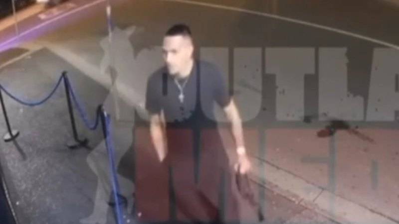 Video shows Western Bulldogs player at scene of nightclub shooting