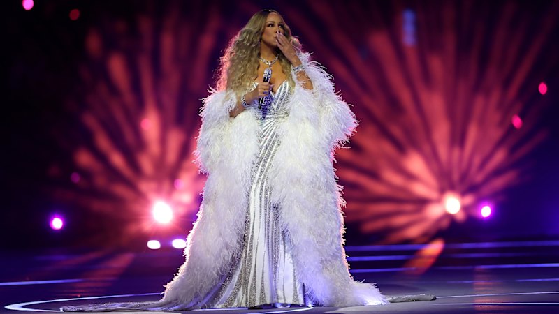Mariah Carey performs at Milano Cortina 2026