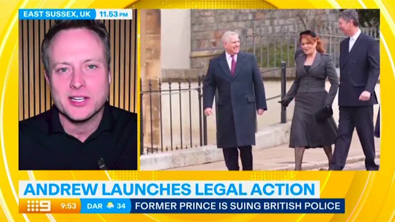 Andrew Mountbatten-Windsor takes police to court over Epstein files arrest