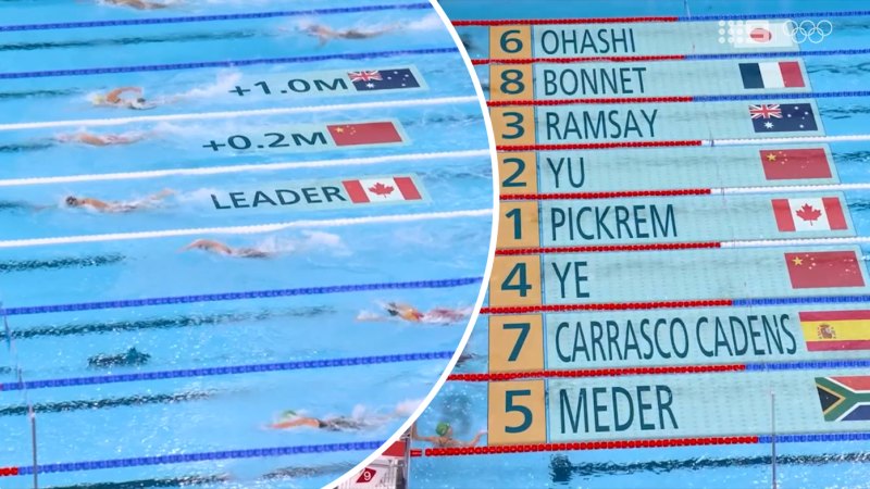 Ramsay third in medley semi