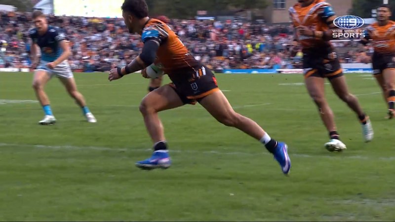 Starford To’a scores early as Wests Tigers play at Leichhardt