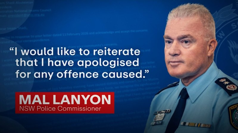 NSW Police commissioner apologises to Muslim leaders