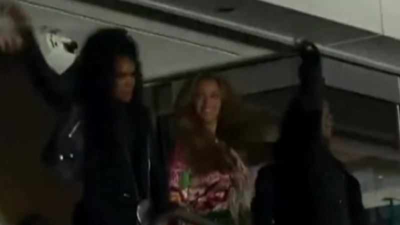 Destiny's Child reunite at a Jay-Z concert