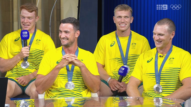 Aussie kayakers relive silver medal photo finish