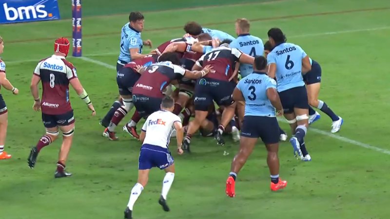 Tupou’s inexplicable act in Reds try