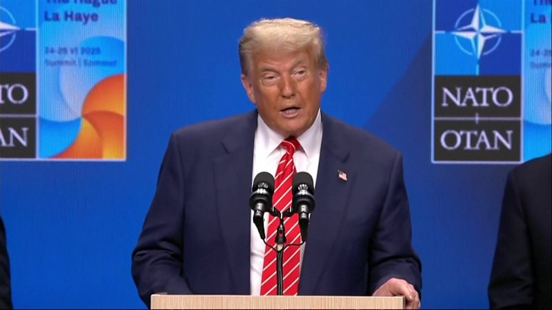 Trump's post-NATO press conference