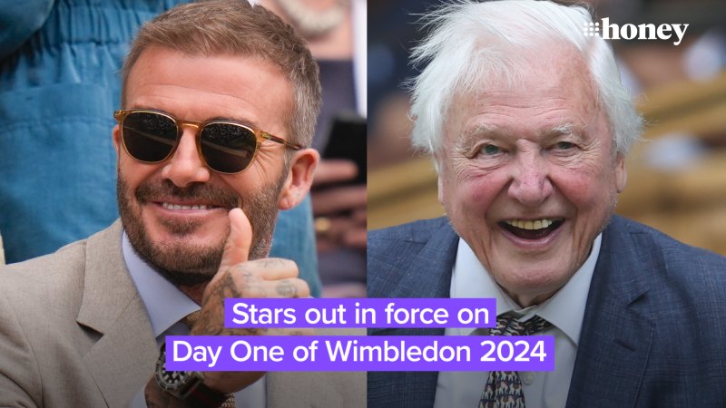Stars out in full force at Wimbledon 2024