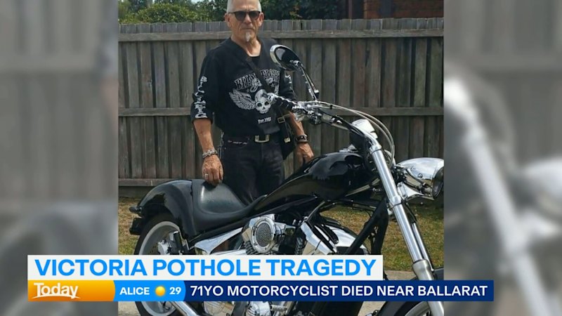Motorbike riders slam Victoria's deadly potholes
