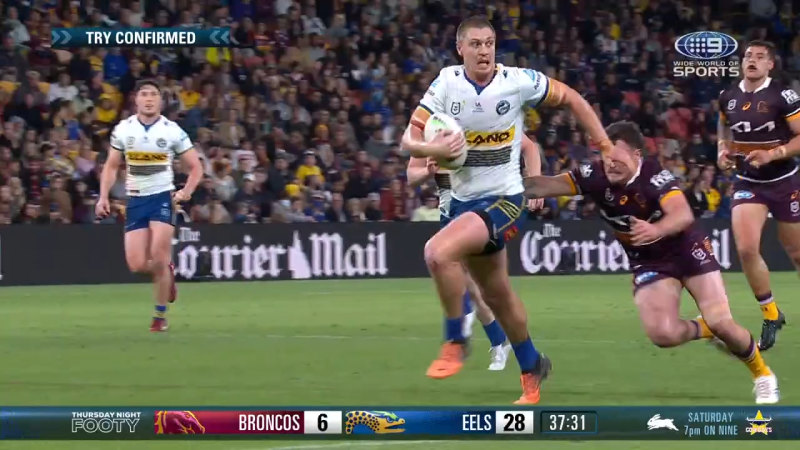 Eels cruise through soft Broncos