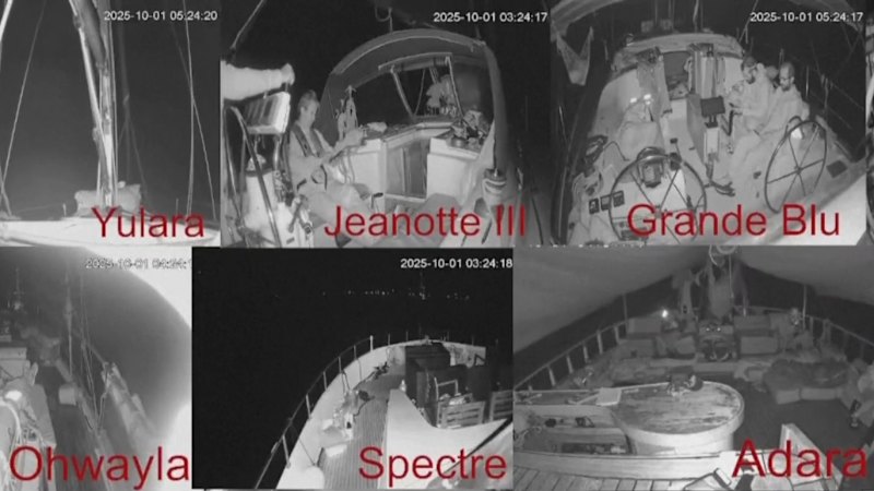 Australian activists aboard aid flotilla bracing for interception by Israel