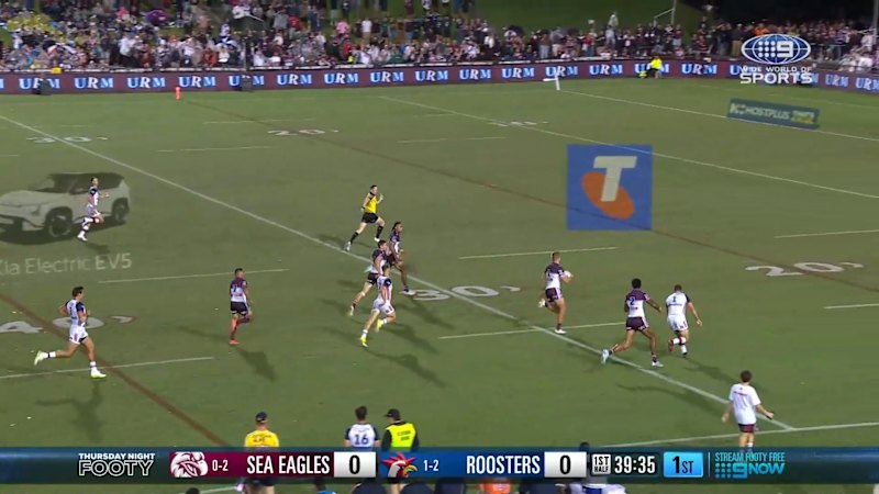 Turbo completes full-field Manly try