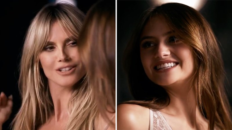 Heidi Klum and daughter pose in lingerie for controversial campaign