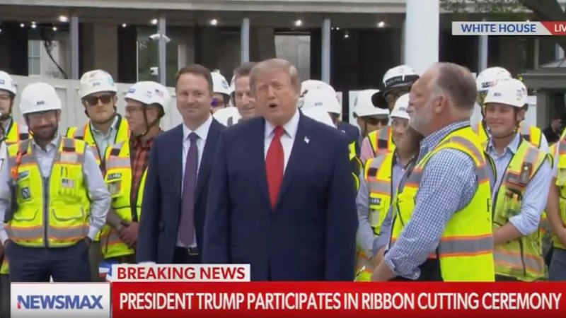 Trump, Beyaz Saray basın yasağı arasında duyulmaz halde bırakıldı