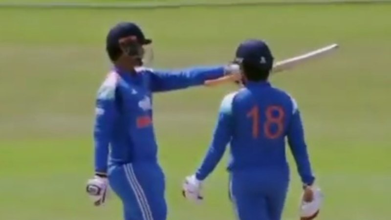 Indian teenager strikes record 50