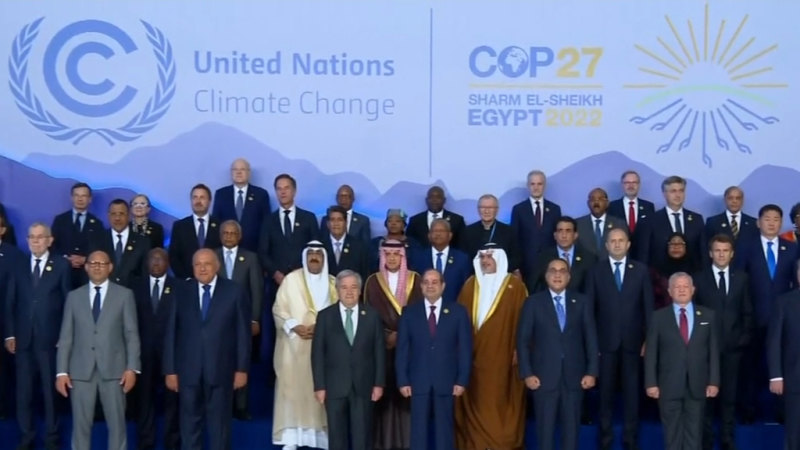 Dünya liderleri Mısır'da iklim değişikliği çözümlerini tartışıyor