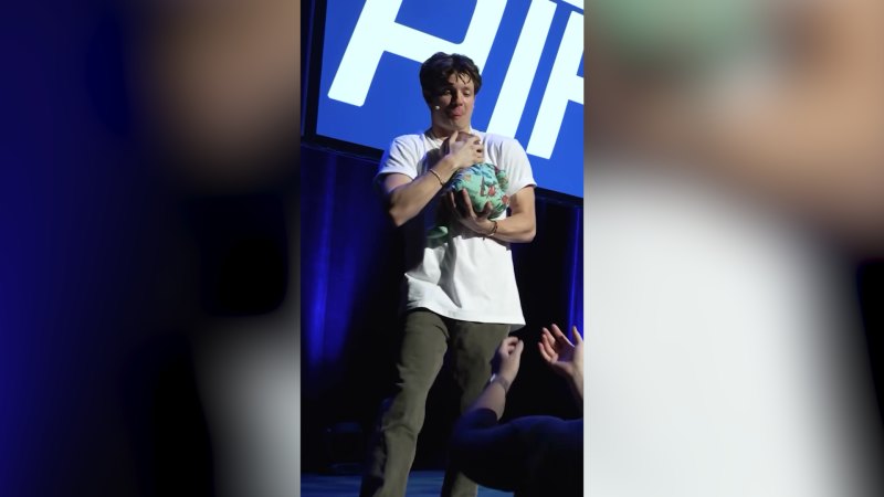 Comedian Matt Rife welcomes baby on stage