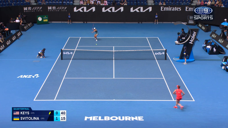 Australian Open Highlights: Madison Keys v Elina Svitolina