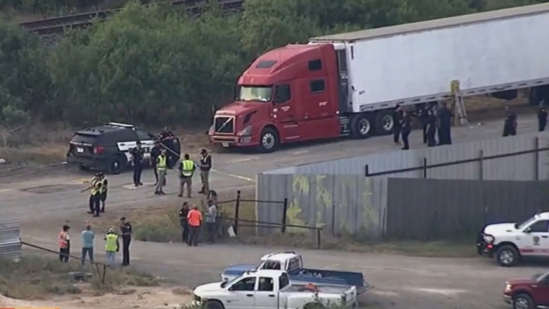 Teksas'ta 40'tan fazla göçmen kamyonun içinde ölü bulundu