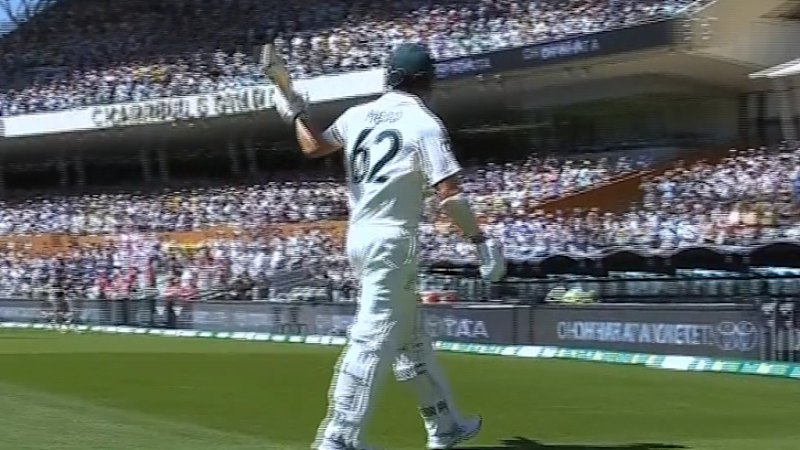 Head departs after incredible knock