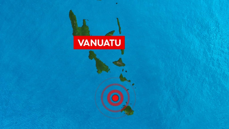 Magnitude 6.4 earthquake strikes Vanuatu