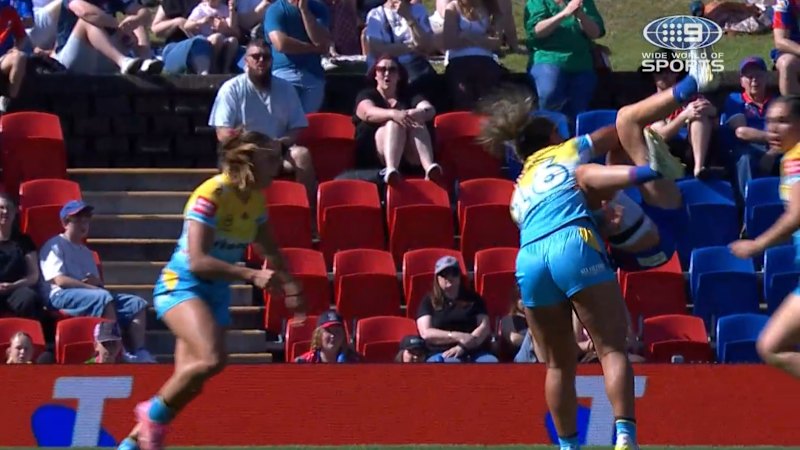 Sarina Masaga faces sanction after tackle incident involving Lucy Spain