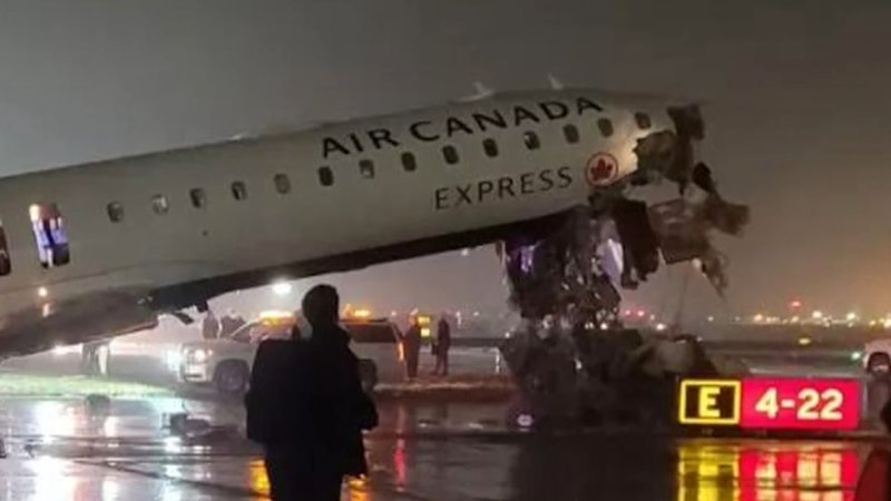 Jet collides with vehicle at New York airport