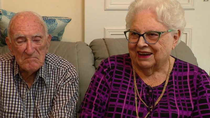 Aussie couple reach rare marriage milestone