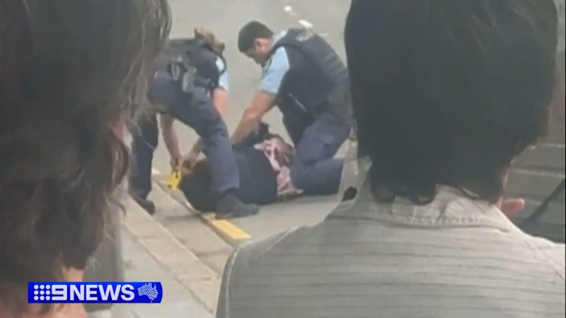 Woman Tasered after stabbing in Sydney