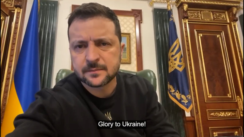 Ukrayna Devlet Başkanı Volodymyr Zelenskyy'den kafa kesme videosuna tepki
