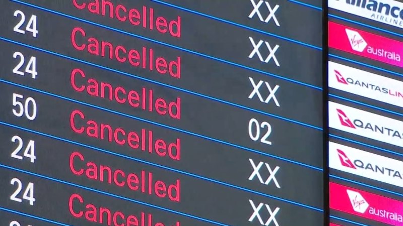 Airports abandoned ahead of Cyclone Alfred arrival