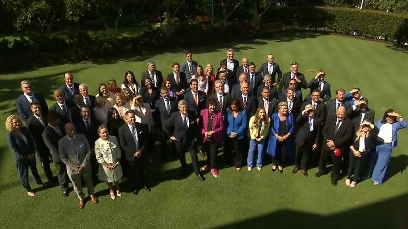 New Queensland parliament sits for the first time