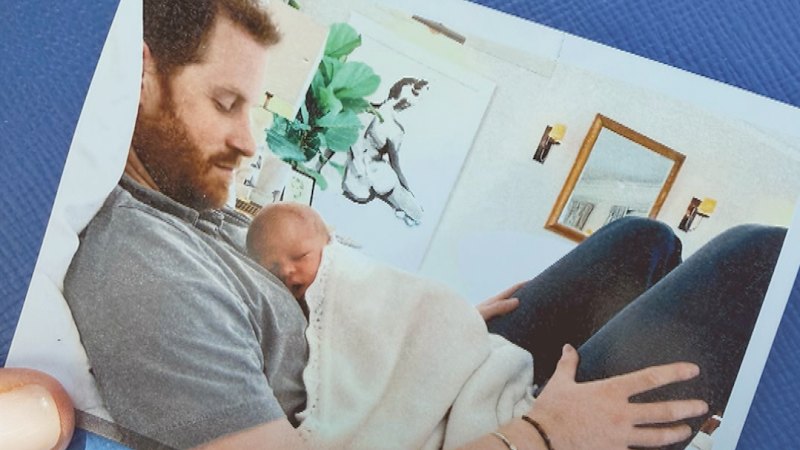 Never before seen photos of Prince Harry and son Archie