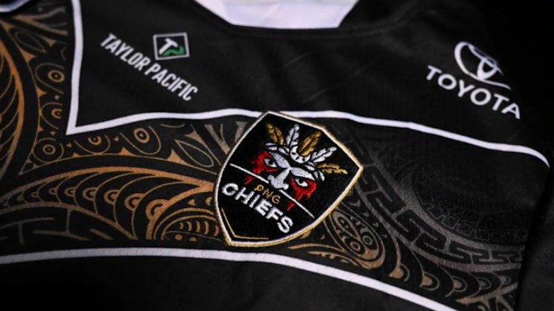 PNG Chiefs unveil logo and jersey ahead of 2028 NRL debut