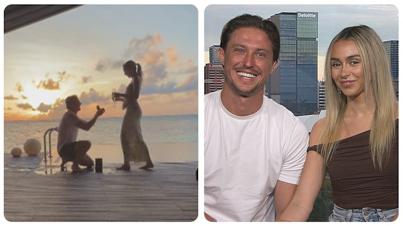 Adelaide man proposes in Maldives by retrieving engagement ring from ocean