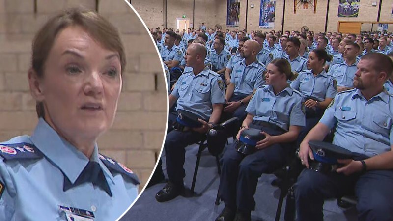 Most police recruits in decade, NSW commissioner says