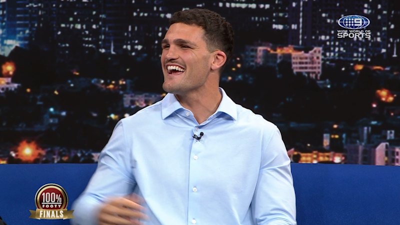 Phil Gould asks Nathan Cleary about Mary Fowler and future plans