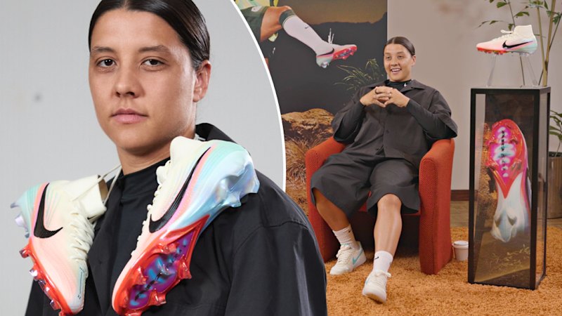 Sam Kerr unveils Player Edition Boot