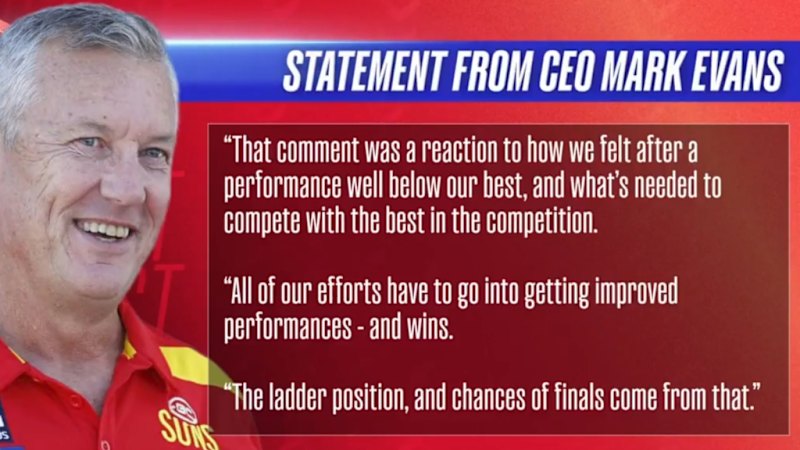 Suns CEO publicly contradicts Hardwick