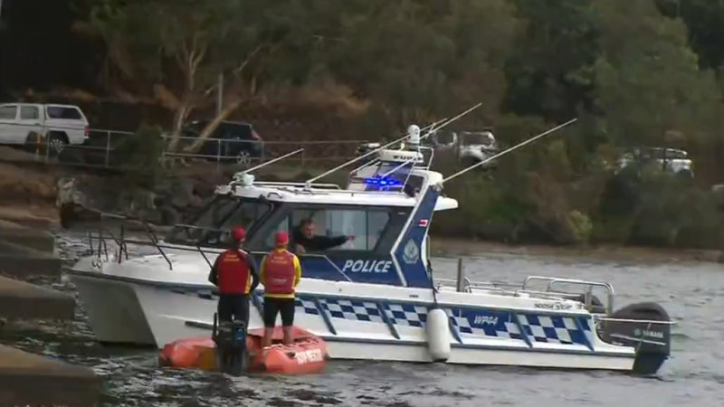 Body of man found in river after desperate search for missing swimmer