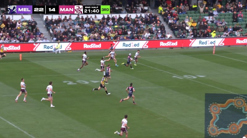 Storm’s Sualauvi Fa’alogo leads as Melbourne defeats Manly’s Sea Eagles
