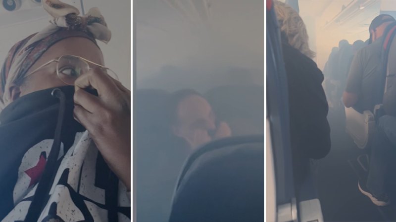 Delta flight forced to turn around and evacuate after ‘haze’ was seen in the cabin