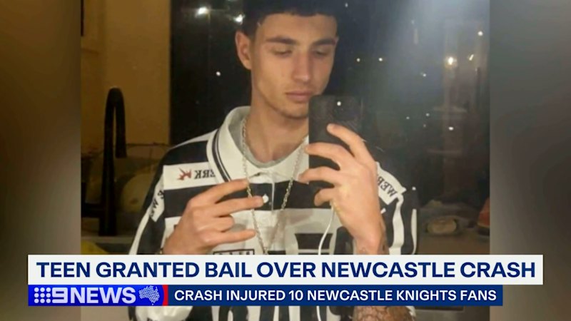 Teen accused of ploughing into NRL fans granted bail
