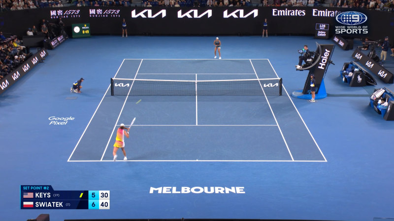 Australian Open Highlights: Madison Keys v Iga Swiatek