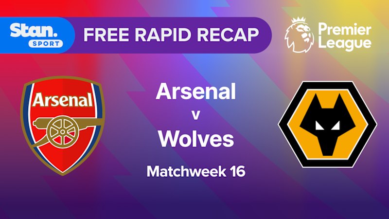 Rapid Recap | MW16: Arsenal vs Wolves