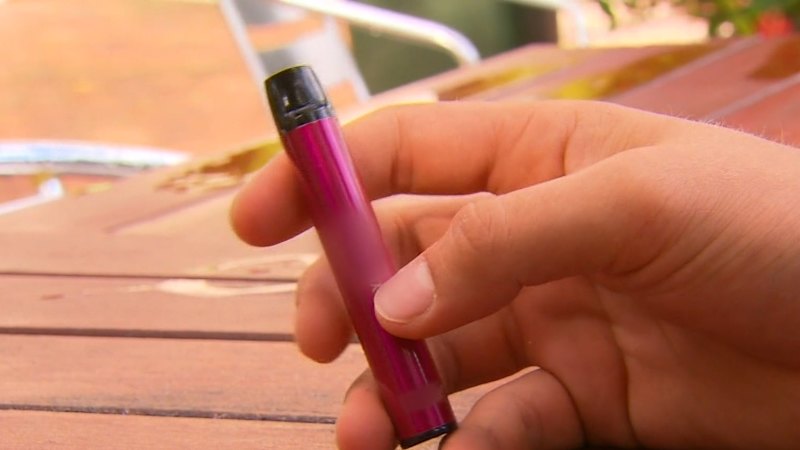 Concern over nicotine level in vapes