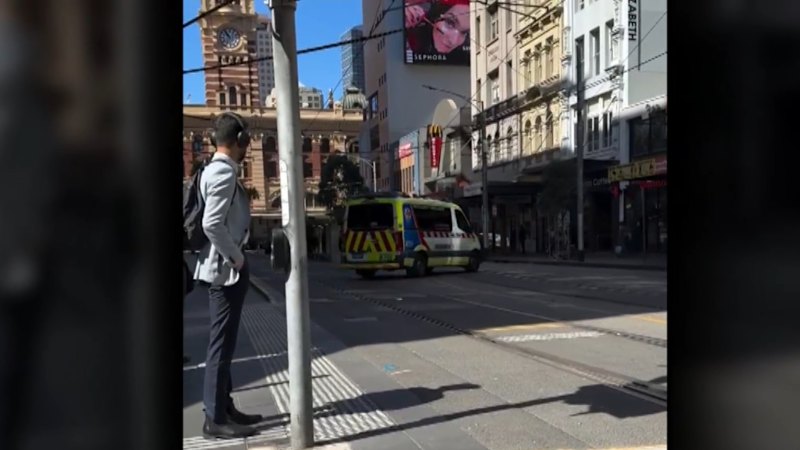 Teenager charged after pedestrian hit by car on Melbourne street