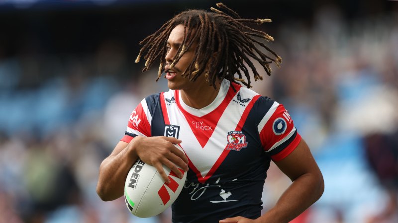 Roosters star Dominic Young shows why he’s being touted as England’s answer to Wallaby convert Joseph Aukuso-Suaalii